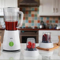 BRAUN 3 IN 1 BLENDER Model JB0123 WHITE
